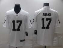 Men's Las Vegas Raiders #17 Davante Adams White Vapor Limited Jersey