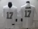 Men's Las Vegas Raiders #17 Davante Adams White Color Rush Limited Jersey