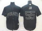 MLB Pirates #55 JB Black 2019 Players Weekend Player Men Jersey