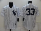 MLB New York Yankees #33 Greg Bird White Jersey