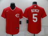 MLB Cincinnati Reds #5 Bench Red Game Nike Jersey