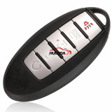 Remote Smart Car Key For Nissan Patrol Pathfinder  Altima Maxima 5Buttons 434Mhz ID46 PCF7952 Chip CWTWB1G744