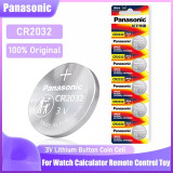 Original PANASONIC  CR2016 CR2025 CR2032 CR1620 CR1616 Button Cell Batteries 3V Coin Lithium voice recorder