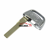 For Audi A4L and Q5 3 button Remote key Blank with emergency Key blade with logo