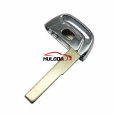 For Audi A4L and Q5 3 button Remote key Blank with emergency Key blade with logo