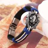 Mens Lion Bracelet