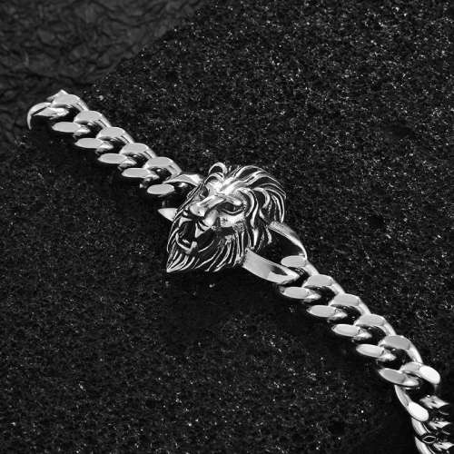 Unisex Hiphop Lion Bracelet Jewelry