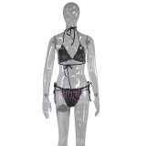 2022 Sexy Print Split Bikini Swimsuit