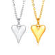 Wholesale Stainless Steel Puffed Heart Pendant Necklace