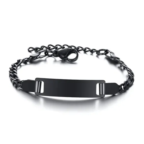 Wholesale Stainless Steel Personalized Bracelet for Child Baby Boy Girl