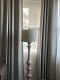 Mayra Polyester Faux Linen Curtain 100% Completely Blocking Sunlight