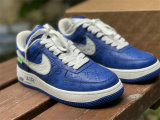 Authentic LV x Nike Air Force 1 Low Blue/White