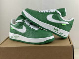 Authentic LV x Nike Air Force 1 Low Green/White