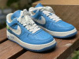 Authentic LV x Nike Air Force 1 Low Light Blue/White