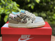 Authentic Nike Dunk Low Black/Dark Chocolate-copa