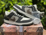 Authentic Nike Dunk Low Black/Grey