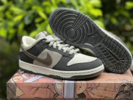 Authentic Nike Dunk Low Black/Grey