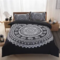 Bedding Bohemia National Style Printed Pattern Quilt Cover With Pillowcases
