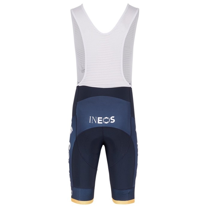 INEOS GRENADIERS SHORT SLEEVE JERSEY And Bib Shorts  OLYMPIC CHAMPION ICON 2022 DARK BLUE - RED