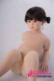 AXBDOLL 掲載画像シリコンヘッドGA01  tpeボディ88CM AAカップ（バスト平ら） ロリ系ミニドール 等身大TPEラブドール