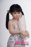 WAXDOLL  110cm AAカップ GB02 フルシリコン製  等身大ロリリアルラブドール