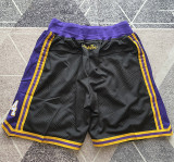 Lakers Black Four Bags NBA Pants