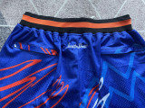 NY Knicks Blue Four Bags NBA Pants