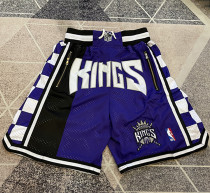 Kings Purple Retro Four Bags NBA Pants