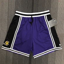 2022 Lakers Purple Training Shorts NBA Pants