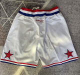 ALL STAR White Retro Four Bags NBA Pants