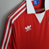 1982 Chile Home Red Retro Soccer Jersey