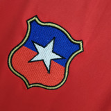 1982 Chile Home Red Retro Soccer Jersey