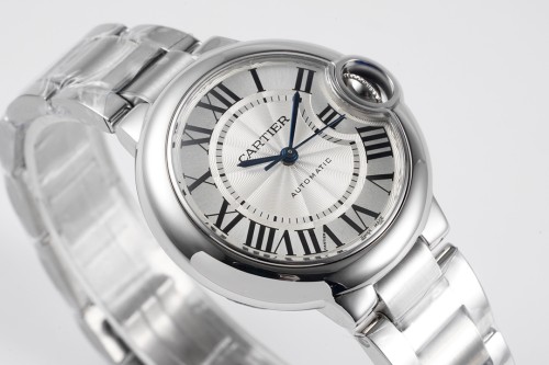 Cartier Blue Balloon Ladies Automatic Mechanical Watch