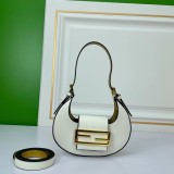 Fendi New Mini Crescent Bag Sizes:22×17.5×4.5cm