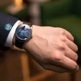 ROLEX Cellini Series Automatic Mechanical Moon Phase Calendar Men Watch