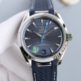 OMEGA Men Seamaster Tape Steel Orange Mechanical Watch