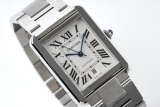 CARTIER Tank Men Watch Oversized Calendar Diamond Automatic Mechanical Watch