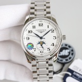 LONGINES Classic Men Moon Phase Automatic Mechanical Watch