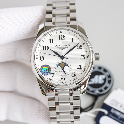 LONGINES Classic Men Moon Phase Automatic Mechanical Watch