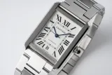 CARTIER Tank Men Watch Oversized Calendar Diamond Automatic Mechanical Watch