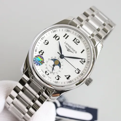 LONGINES Classic Men Moon Phase Automatic Mechanical Watch
