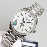 LONGINES Classic Men Moon Phase Automatic Mechanical Watch