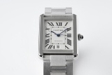 CARTIER Tank Men Watch Oversized Calendar Diamond Automatic Mechanical Watch