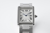CARTIER Tank Men Watch Oversized Calendar Diamond Automatic Mechanical Watch CARTIER Tank Men Watch Oversized Calendar Diamond Automatic Mechanical Watch