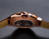 CARTIER Men Ballon Blue DE Sapphire Double Fisheye HD Blu-Ray Glass Watch