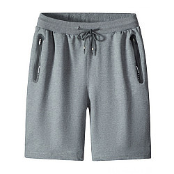 Casual Sweatpants Men's Shorts Zipper Pocket Summer Loose Men Pant