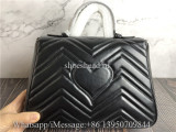 Original Gucci GG Marmont Small Top Handle Bag