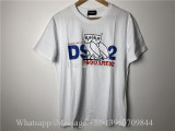 Dsquared OVO Capsule Logo Print Jersey Tshirt White