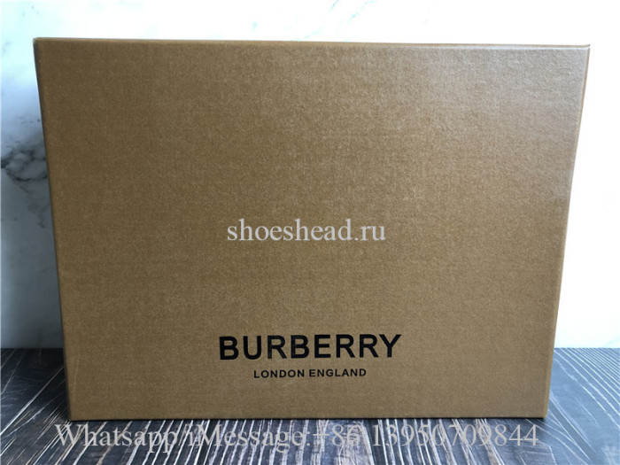 Burberry Black & Beige Arthur Sneakers