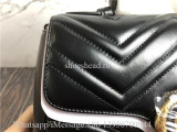 Original Gucci GG Marmont Small Top Handle Bag